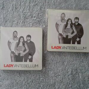 Lady Antebellum coasters (4) - 2017 Heart Break Album tour